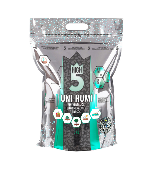 Granulated fertilizer - HIGH 5 UNI HUMI (5kg)