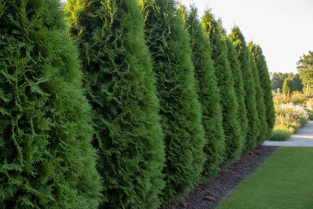 thuja brabant hedge